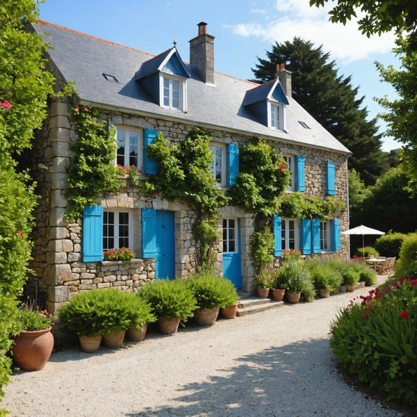 Peut-on louer une maison de vacances en Bretagne avec des cours de cuisine et des balades en bord de mer?